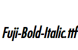 Fuji-Bold-Italic