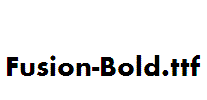 Fusion-Bold