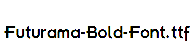 Futurama-Bold-Font