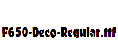 F650-Deco-Regular