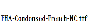 FHA-Condensed-French-NC