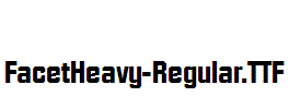 FacetHeavy-Regular