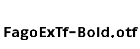 FagoExTf-Bold