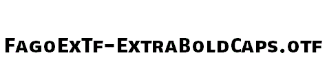 FagoExTf-ExtraBoldCaps