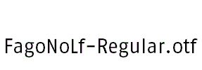 FagoNoLf-Regular