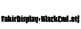 FakirDisplay-BlackCnd