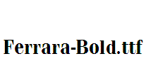 Ferrara-Bold