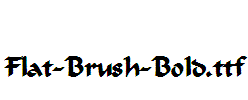 Flat-Brush-Bold