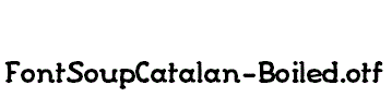 FontSoupCatalan-Boiled