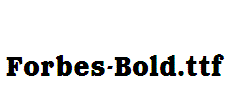 Forbes-Bold