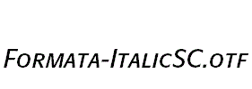 Formata-ItalicSC