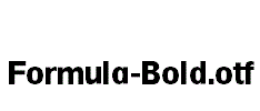 Formula-Bold