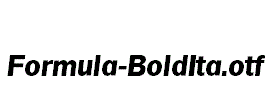 Formula-BoldIta