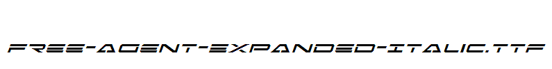 Free-Agent-Expanded-Italic