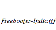 Freebooter-Italic