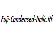 Fuji-Condensed-Italic