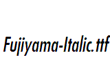 Fujiyama-Italic