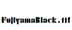 FujiyamaBlack