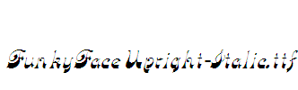 FunkyFaceUpright-Italic