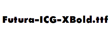 Futura-ICG-XBold