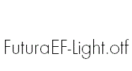 FuturaEF-Light