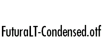 FuturaLT-Condensed