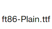 ft86-Plain