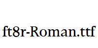 ft8r-Roman