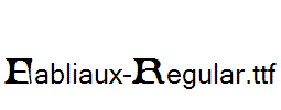 Fabliaux-Regular