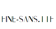 Fine-Sans