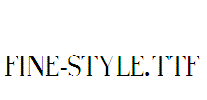 Fine-Style