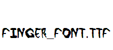 Finger_font