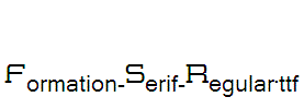 Formation-Serif-Regular