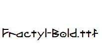 Fractyl-Bold
