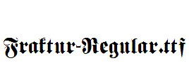 Fraktur-Regular