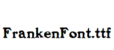 FrankenFont