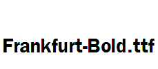 Frankfurt-Bold