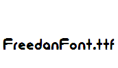 FreedanFont