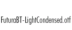 FuturaBT-LightCondensed