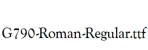 G790-Roman-Regular