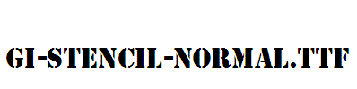 GI-Stencil-Normal