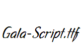 Gala-Script