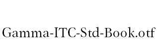 Gamma-ITC-Std-Book