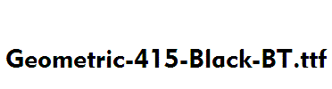 Geometric-415-Black-BT