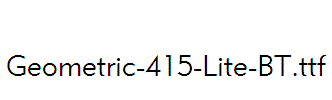 Geometric-415-Lite-BT