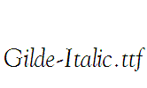 Gilde-Italic