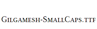 Gilgamesh-SmallCaps