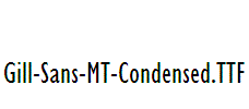 Gill-Sans-MT-Condensed