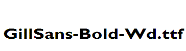 GillSans-Bold-Wd