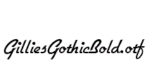 GilliesGothicBold